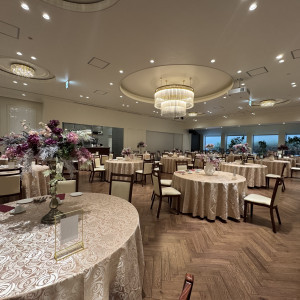 入り口から見た挙式会場|765943さんのLAZOR GARDEN SAPPOROの写真(2513697)