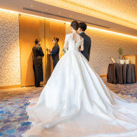 披露宴会場入場