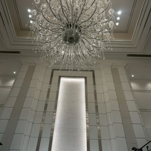 煌びやかなシャンデリア|766152さんのアルマリアン 福岡（ALMALIEN FUKUOKA）の写真(2554749)