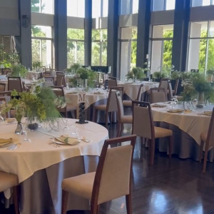 ナチュラルな会場はゲスト受け良さそう|766152さんのノートルダムマリノア/FIVESTAR WEDDINGの写真(2551581)