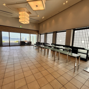 披露宴会場のウェルカムスペース|766152さんのノートルダムマリノア/FIVESTAR WEDDINGの写真(2554170)