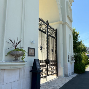 式場の入り口です
招待客しか入れないようになっており安心です|766158さんのアーセンティア迎賓館（浜松）/テイクアンドギヴ・ニーズウェディングの写真(2513307)