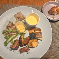 肉巻きご飯が特に美味しかった