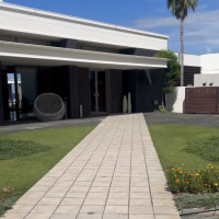 会場に行く道なり