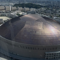 真下には福岡ドーム