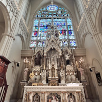 圧巻される程豪華なチャペル