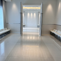 チャペル入口目前通路