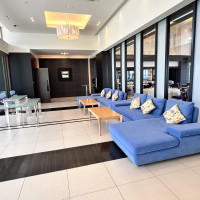 披露宴会場外のゲスト待合スペース