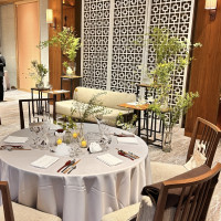 高砂がおしゃれで、ゲストの位置と近い