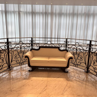 ゲストが写真とったり、くつろげる場所