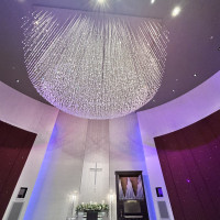 天井が高くきらめきがすごかった