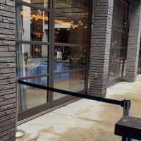 ここのテラスでブッフェなどもできる