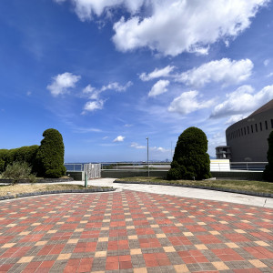 青空がひろがる会場外|766253さんのヒルトン福岡シーホークの写真(2568058)