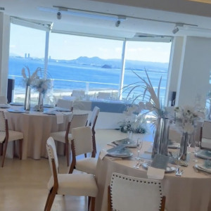 見晴らしが良い会場|766253さんのOCEAN&RESORT MARIZON(オーシャン＆リゾート マリゾン)の写真(2514726)