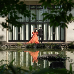 お色直し入場|766271さんのザ・ガーデンオリエンタル・大阪の写真(2513829)