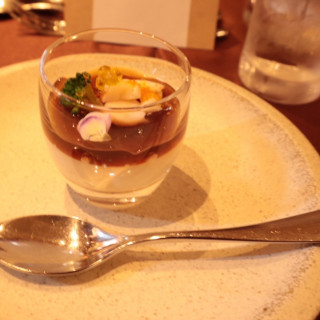 料理1
会場に入ってすぐ（乾杯前に）食べることができます