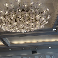 桜の間の桜のライト