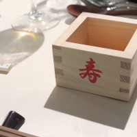 枡でお酒