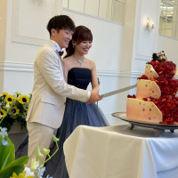 ケーキ入刀