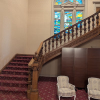 階段フォトにオススメなエリアです