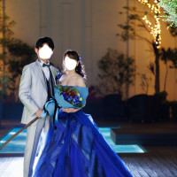 ヴィクトリアハウスガーデン、夜