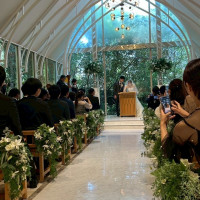 緑が素敵なチャペルです！