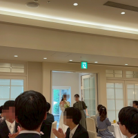披露宴会場入り口