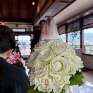新婦親族席からの眺めです。