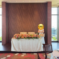 披露宴会場です