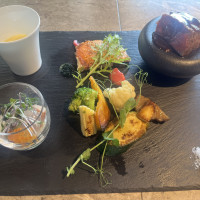 試食をワンプレートで出していただきました