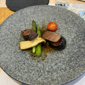お肉料理です|766578さんのハーバーパークアヴェニュー ブレストンの写真(2529354)