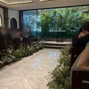 四季で背景が変わります|766596さんのInStyle wedding KYOTO/テイクアンドギヴ・ニーズウェディングの写真(2519834)