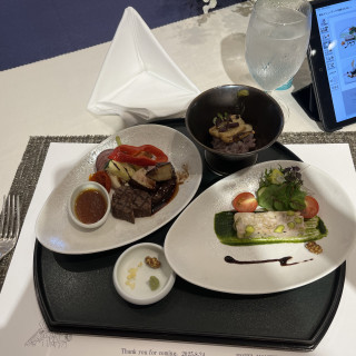 最高ランクくらいのお料理
おいしく見た目も豪華でした