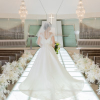 チャペルでの前撮り