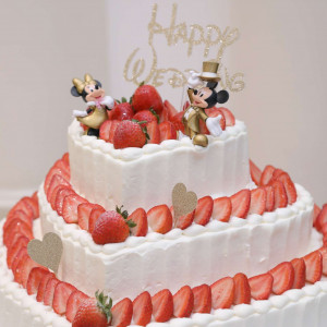 ウェディングケーキ|766739さんの山手迎賓館(神戸)/テイクアンドギヴ・ニーズウェディングの写真(2549988)