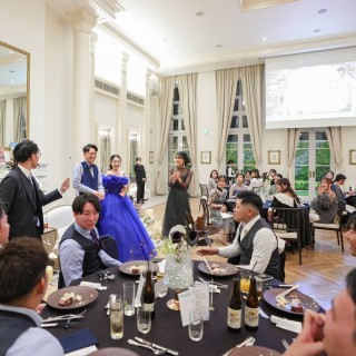 披露宴会場よ雰囲気です