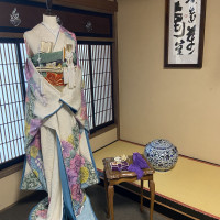 受付スペースにあった衣裳
