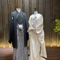 挙式会場にあった衣裳