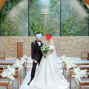 挙式前の撮影|766787さんのアーカンジェル代官山/テイクアンドギヴ・ニーズウェディングの写真(2518183)