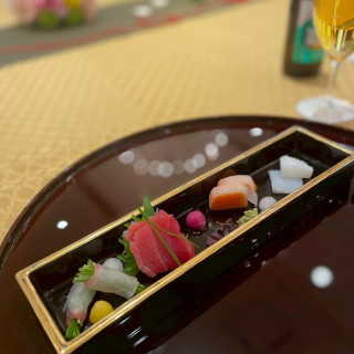 和食のコース料理です