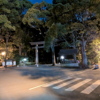 新婦と留袖の母たちは朝6時台集合、冬なので真っ暗でした