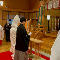 挙式の様子です