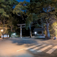 新婦と留袖の母たちは朝6時台集合、冬なので真っ暗でした