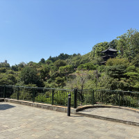 集合写真撮影可能なテラス
