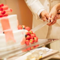 ケーキ入刀