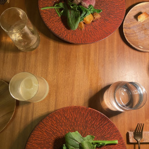 試食（奥が真ん中のコース、手前が上のコース）|766981さんのCUCINA Pagina（クッチーナ パージナ）の写真(2517308)