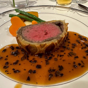 牛フィレ肉のパイ包み焼き|766984さんのアーモニーアグレアーブル(旧:マノワール・ディノ)/テイクアンドギヴ・ニーズウェディングの写真(2517357)