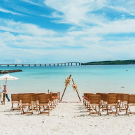 素敵なビーチでの挙式会場