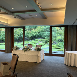 緑の見える会場|767036さんの国際文化会館（International House of Japan）の写真(2517418)
