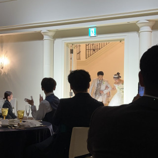 新郎新婦登場